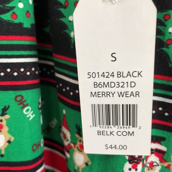 Merry Wear Christmas Print Dress - Picture 4 of 4